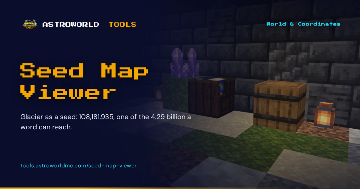 Minec Raft Color Code Minecraft Seed Map Viewer | Astroworld Tools